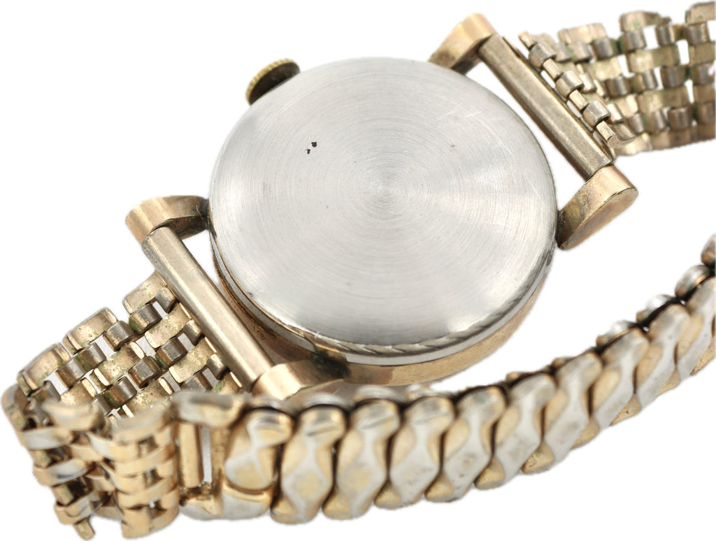 Vintage Elgin Jeweled Dial & Coin Style Bezel Men's Vintage Elgin Jeweled Dial & Coin Style Bezel Men's