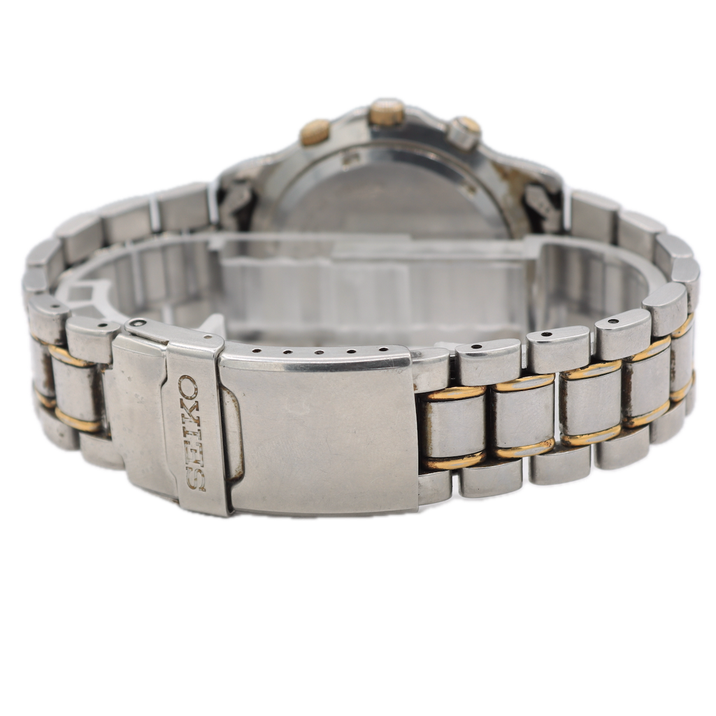 Vintage Seiko 7T32-6C09 Sports 150 Grey Men's Quartz