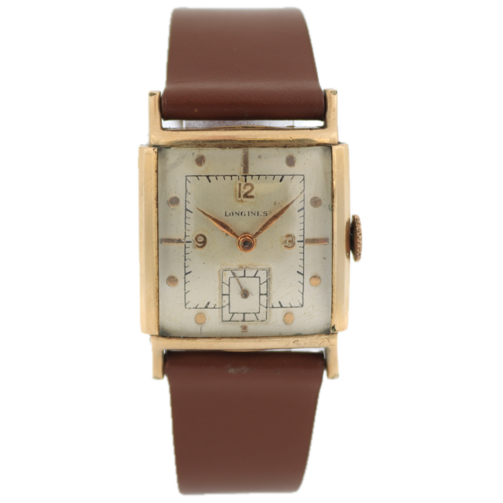 Vintage Longines Men's Mechanical Wristwatch 10L 10k Gold Filledfor Repair
