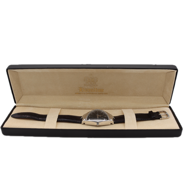 Vintage 32mm Hamilton 6251A Ventura Men's Quartz Wristwatch Swiss 