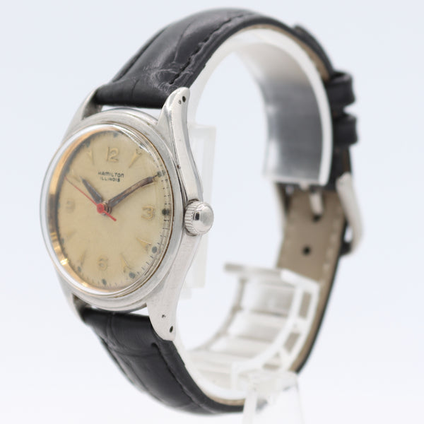 Vintage Hamilton 9515 17 Jewel Men's Mechanical Wristwatch ETA 1256 Swiss Steel