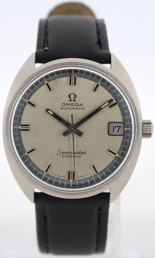 Vintage 1973 Omega 166 023 Seamaster Cosmic Men's Automatic Wristwatch 565 Steel