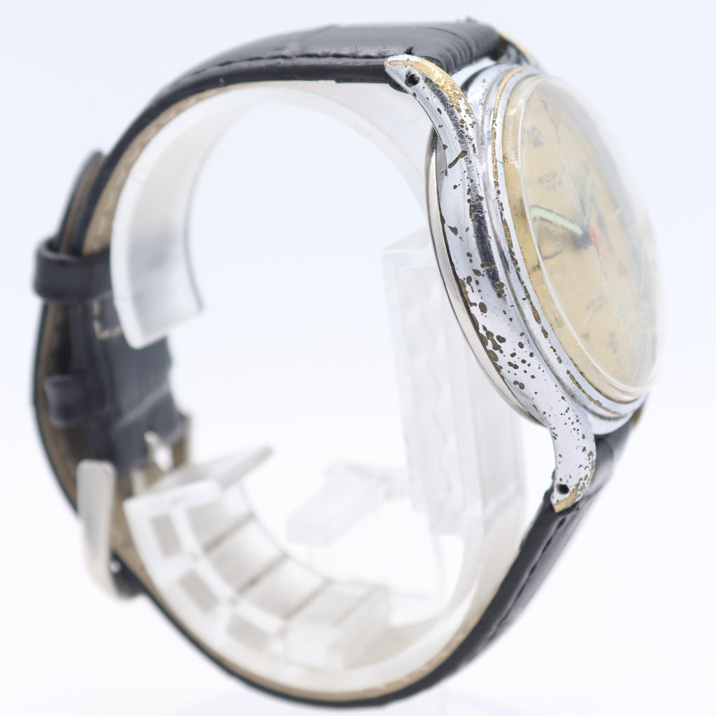 Vintage Rodania Bi-Compax Men's Chronograph Wristwatch Venus 175