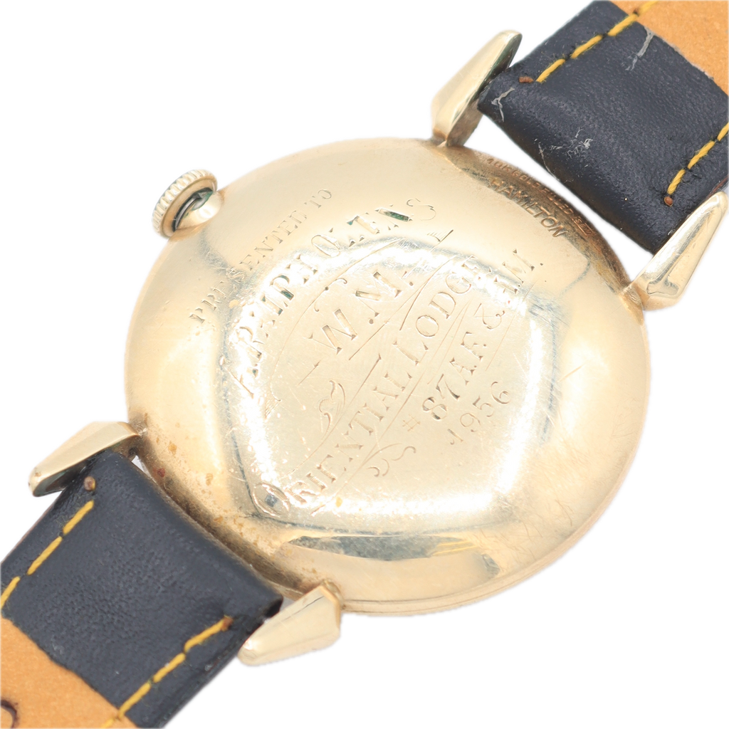 Vintage Hamilton Masonic Rodney Men's Mechanical Wristwatch