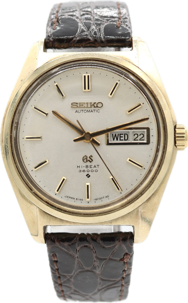 Vintage 37mm 1969 Grand Seiko 6146-8000 Hi-Beat Men's Automatic