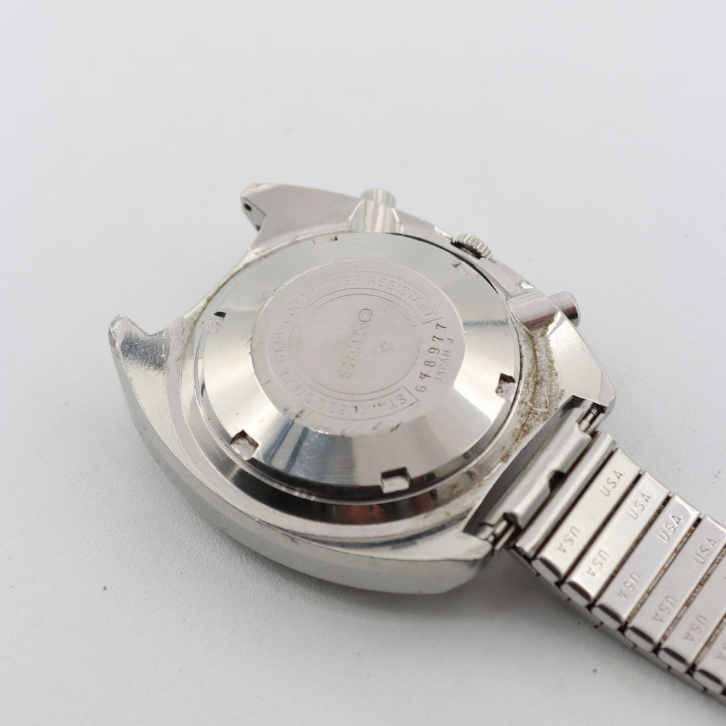 Vintage 41mm 1976 Seiko 6139-6002 Pepsi Pogue Men's Chronograph