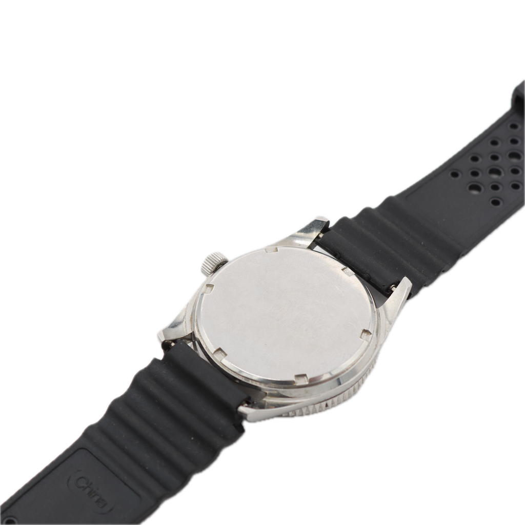 Vintage 37mm 1970 Caravelle Devil Diver Men's Wristwatch Explorer