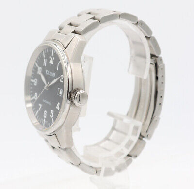 40mm Eklund Pilot Style Watch Men's Automatic Wristwatch ETA2824 Steel
