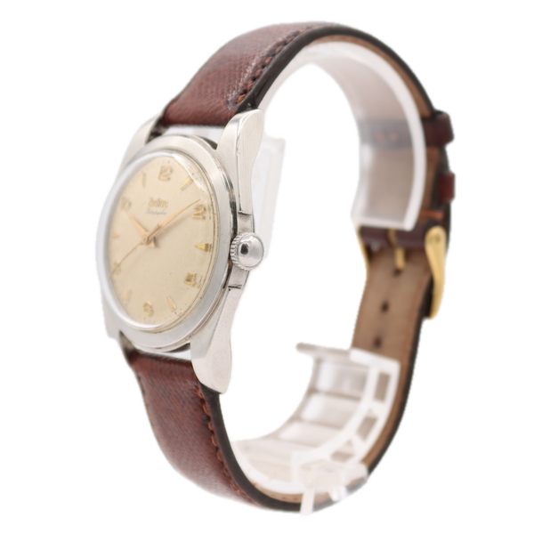 Vintage 32.5mm Zodiac 656 Rotographic 17J Men's Automatic Wristwatch AS 1361