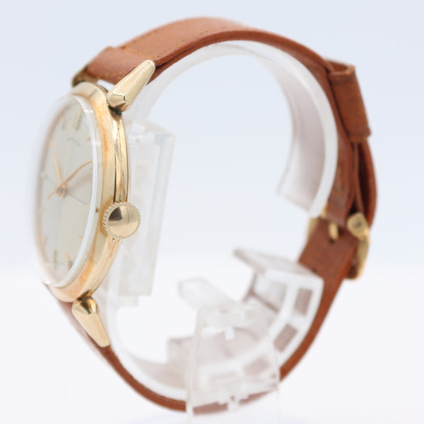 Vintage 34mm Hamilton Rodney 18 Jewel Men's Mechanical Wristwatch 735 USA 10k GF