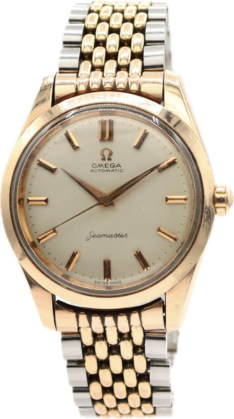 Vintage Omega 2975 Seamaster Men's Automatic Wristwatch 501 Rose