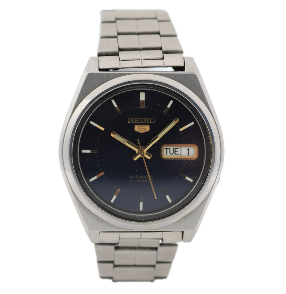 Vintage Seiko 7S26-8760 Seiko 5 Men's Automatic Wristwatch 7S26 Japan Arabic