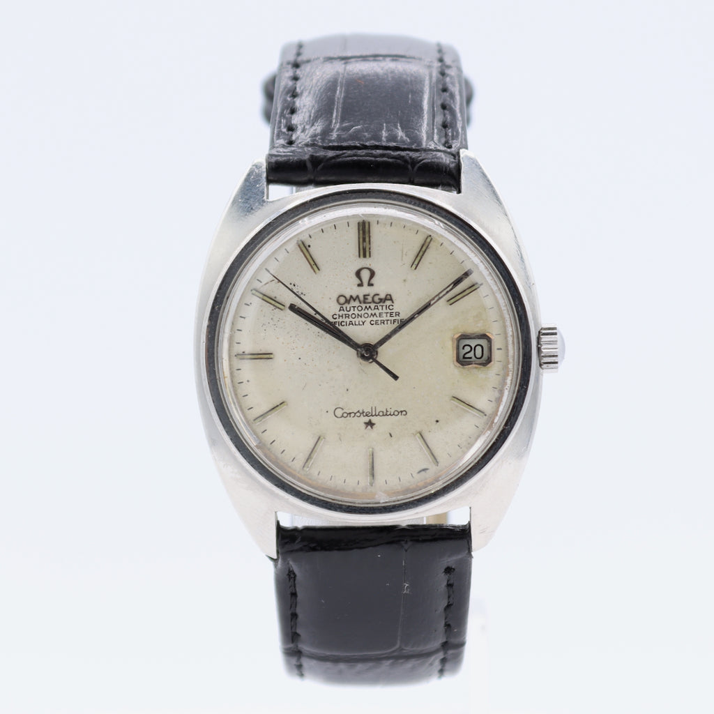 Vintage 35mm Omega 168.017 Constellaton Men's Automatic Wristwatch 561 Runs