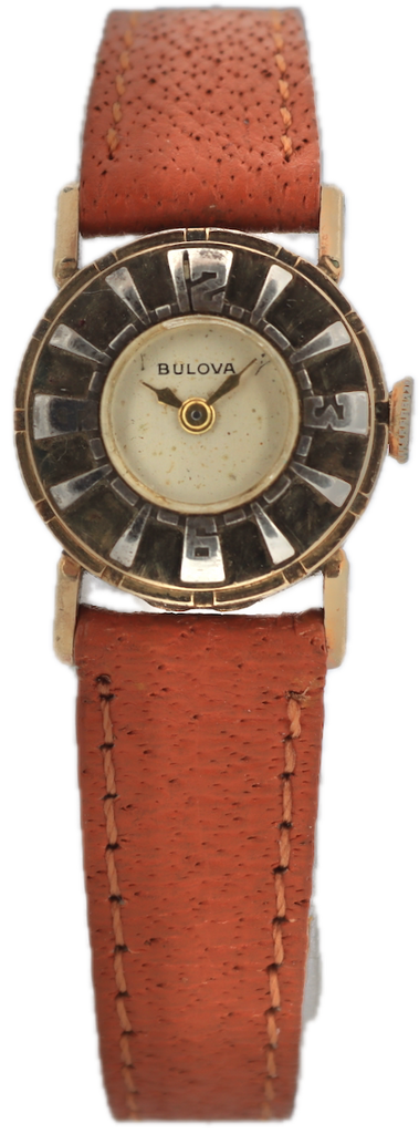 Vintage 1950 Bulova Berkshire Ladies Mechanical Wristwatch 8 AC Swiss 10k RGP