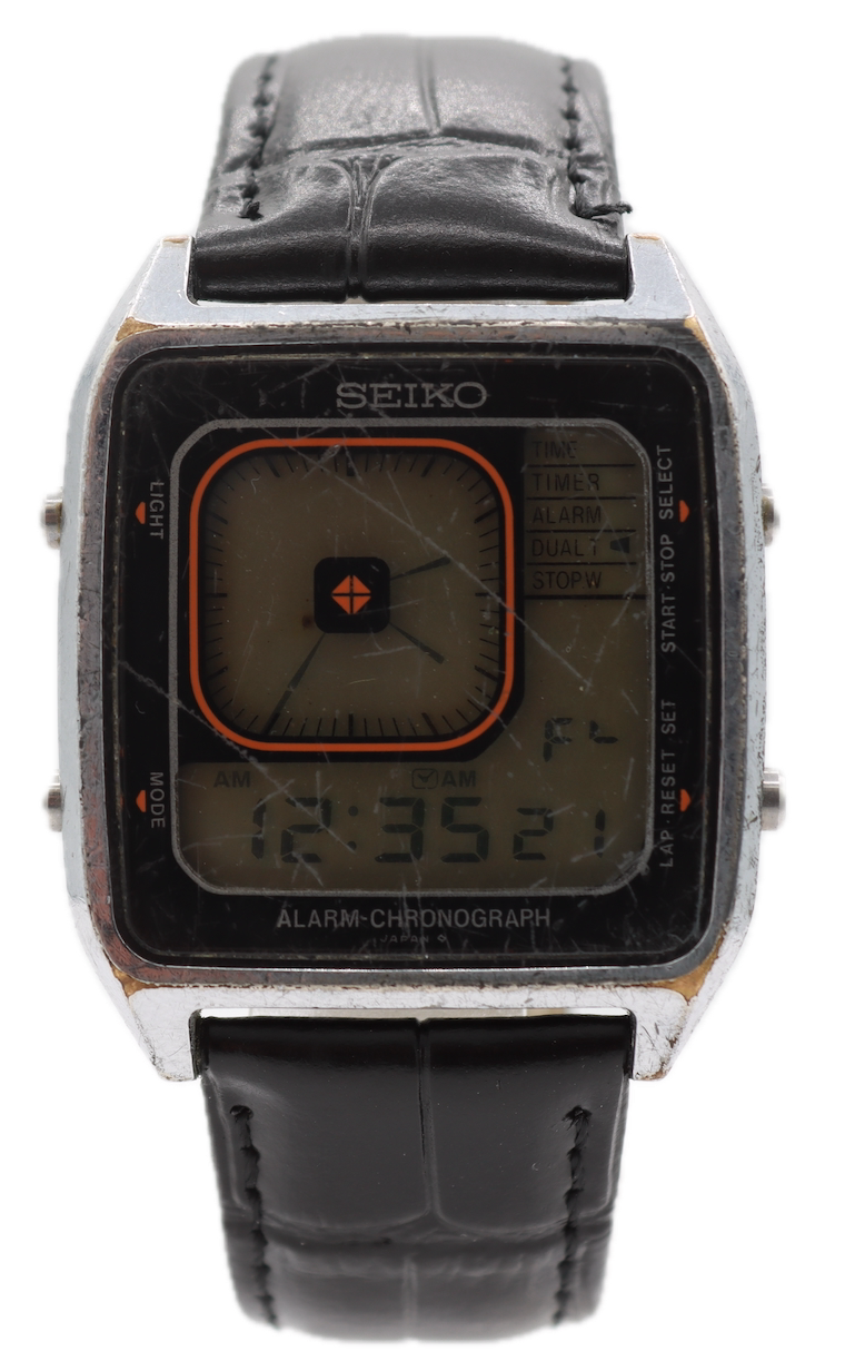 Vintage Seiko G757-4050 James Bond Men's Quartz LCD Vintage Seiko G757-4050 James Bond Men's Quartz LCD