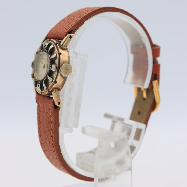 Vintage 1950 Bulova Berkshire Ladies Mechanical Wristwatch 8 AC Swiss 10k RGP