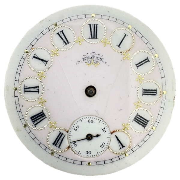 Antique 6s 1897 Elgin Multicolor 7j Mechanical Hunter Pocket Watch Movement 117