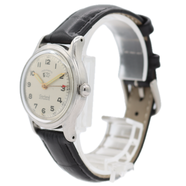 31mm Garland Indimatic Men's Automatic Wristwatch ETA1256 Steel Power Reserve