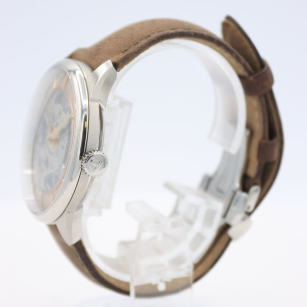 Vintage Tissot T139.836.16.261.00 Tourelles Skeleton Men's Automatic Wristwatch