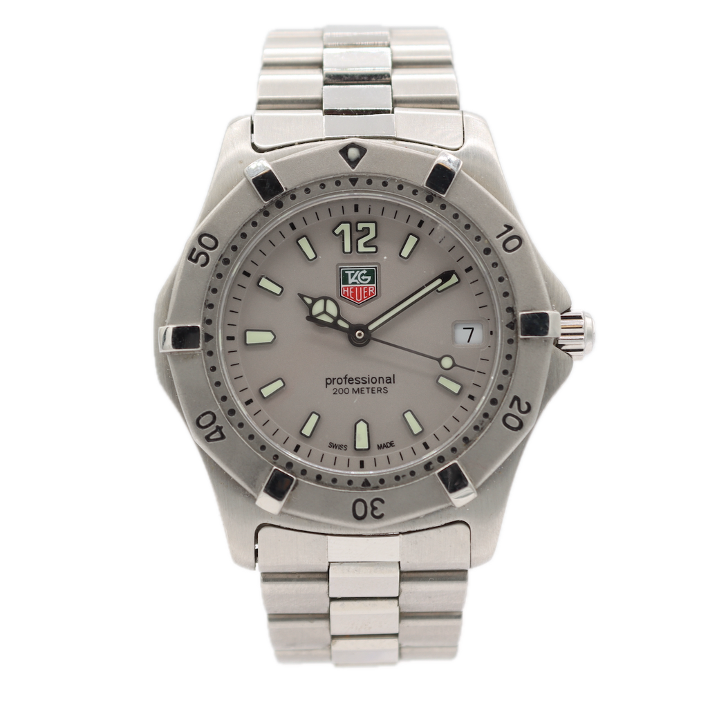 Tag Heuer WK1112.BA0311 Professional Dive Men's Quartz Wristwatch Swiss Steel