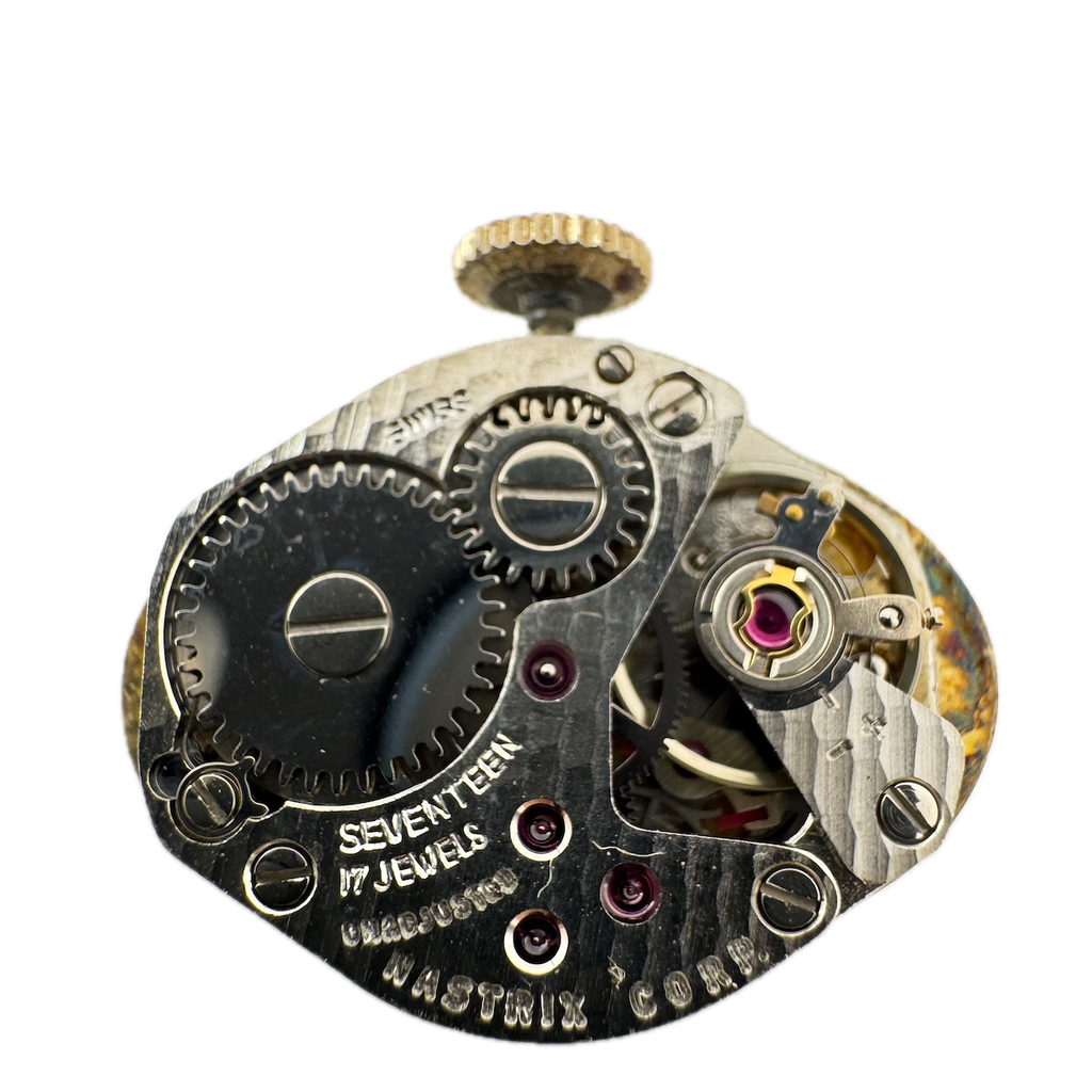 Vintage Nastrix Bolo Chain Style 17 Jewel Mechanical Pocket Pendant thewatchpreserve