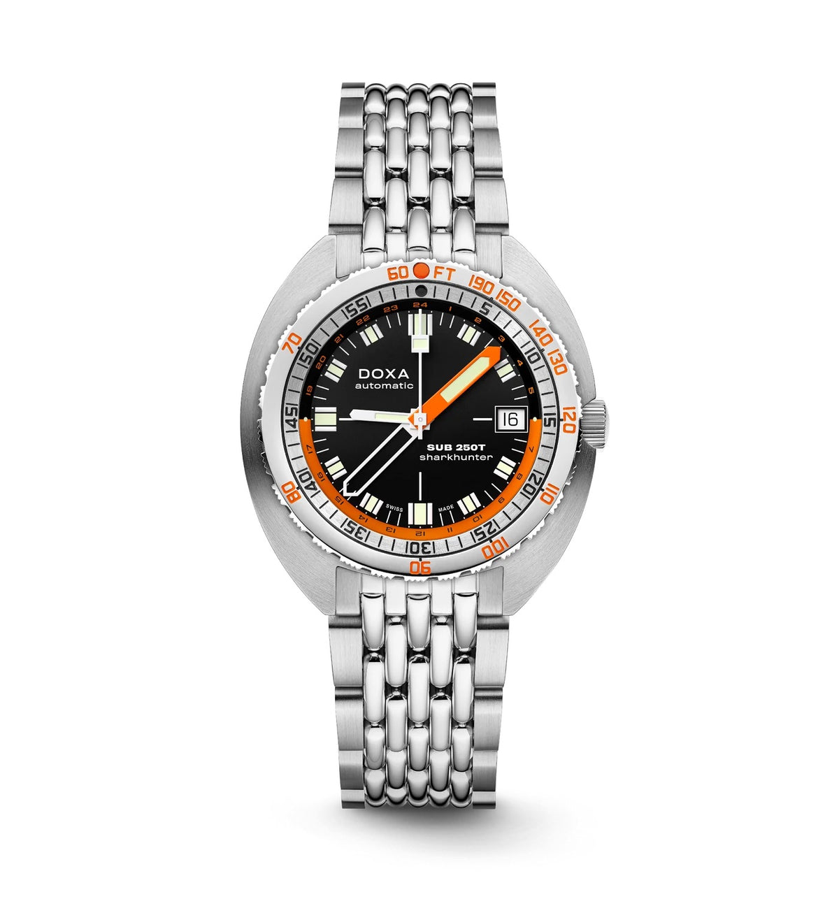New DOXA Sub 250T GMT Sharkhunter 855.10.101.10