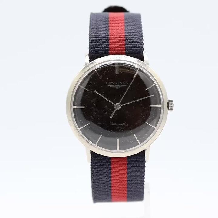 Longines Dark Brown Dial 1023 1957