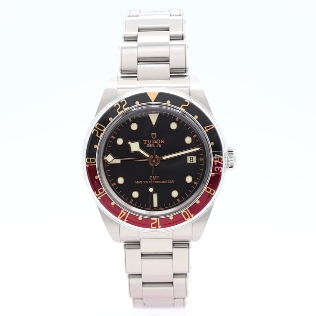 Pre-Owned Modern Tudor Black Bay GMT Coke 7939G1A0NRU