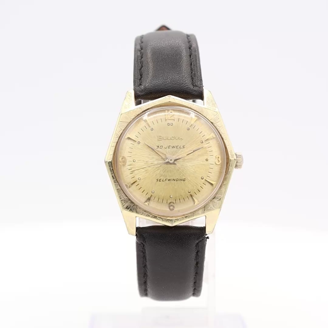 Bulova Sunburst Dial 2814 1967