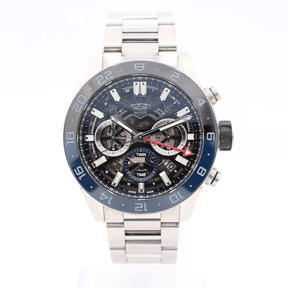Tag Heuer Carrera Chronograph Twin-Time GMT CBG2A1Z.BA0658