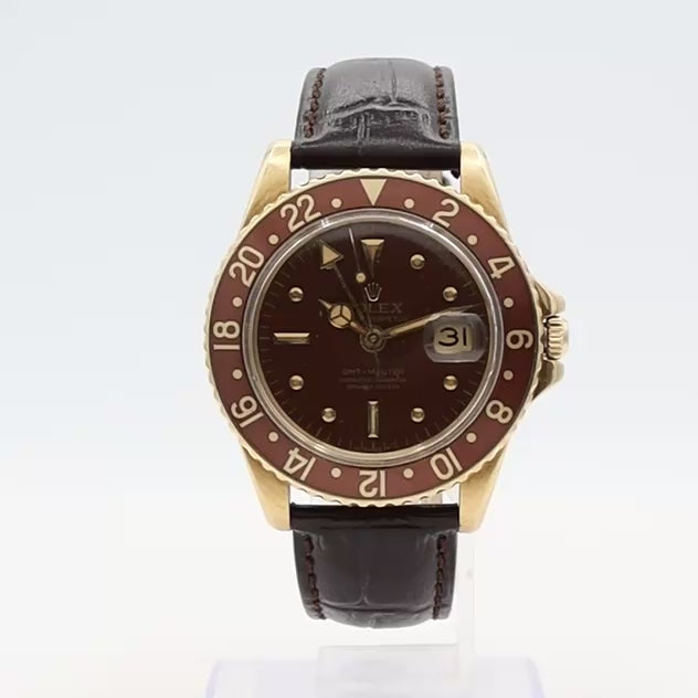 Rolex GMT Master Root Beer 1675/8 1968