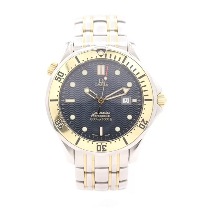 Omega Seamaster Wave Dial 2342.80.00 1996