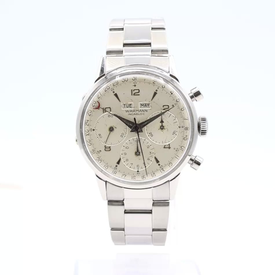 Wakmann Triple Calendar Chronograph 1309