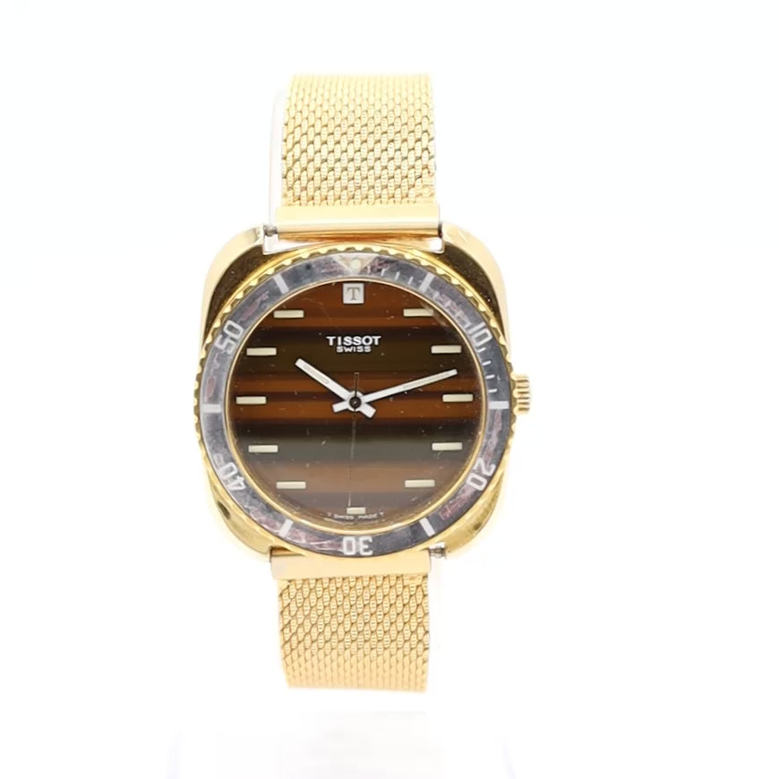Tissot "Tiger Eye" Striped dial 81510-1