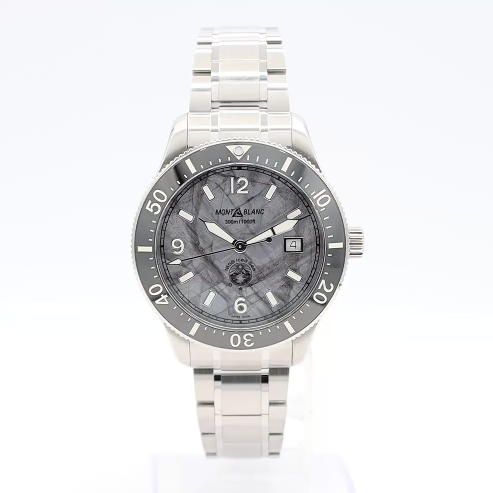 Mont Blanc 1858 Iced Sea 7578