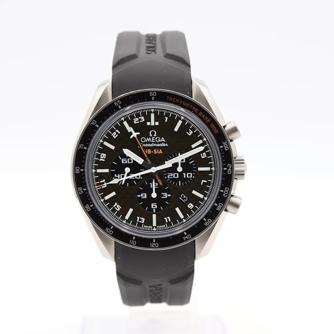 Omega Speedmaster HB-SIA GMT Chronograph 321.92.44.52.01.001 2006