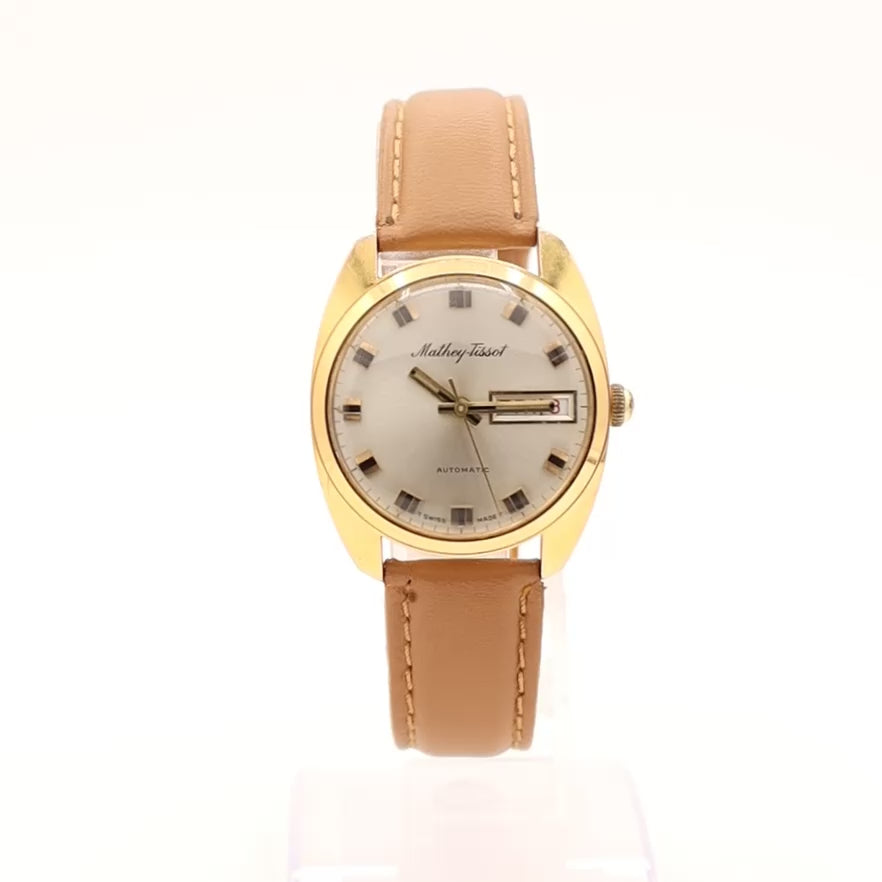 Mathey-Tissot Sunburst Dial