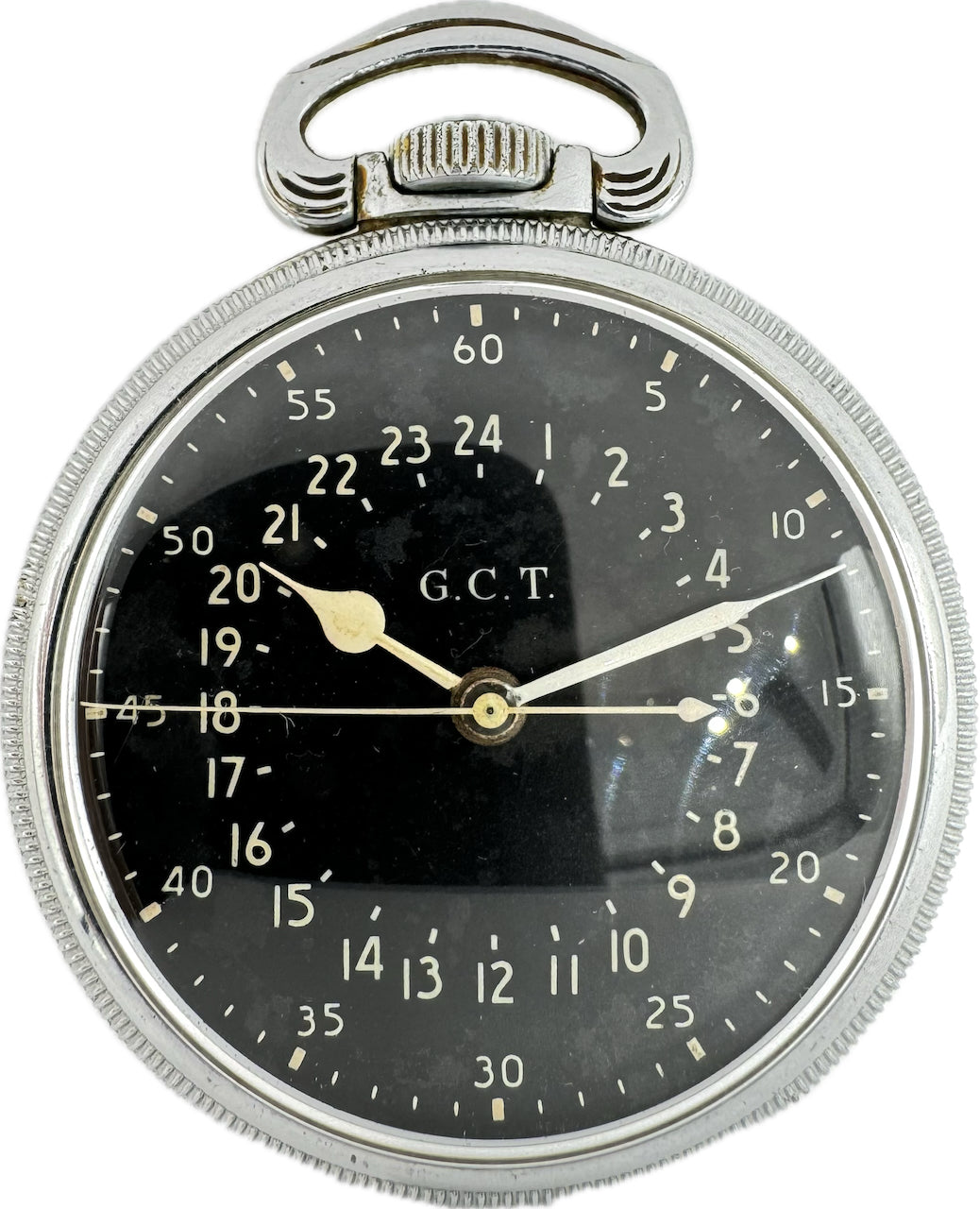 Hamilton 24 Hour Dial G.C.T. Military