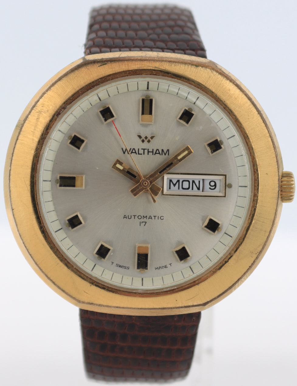 Waltham Sunburst Day Date 8516