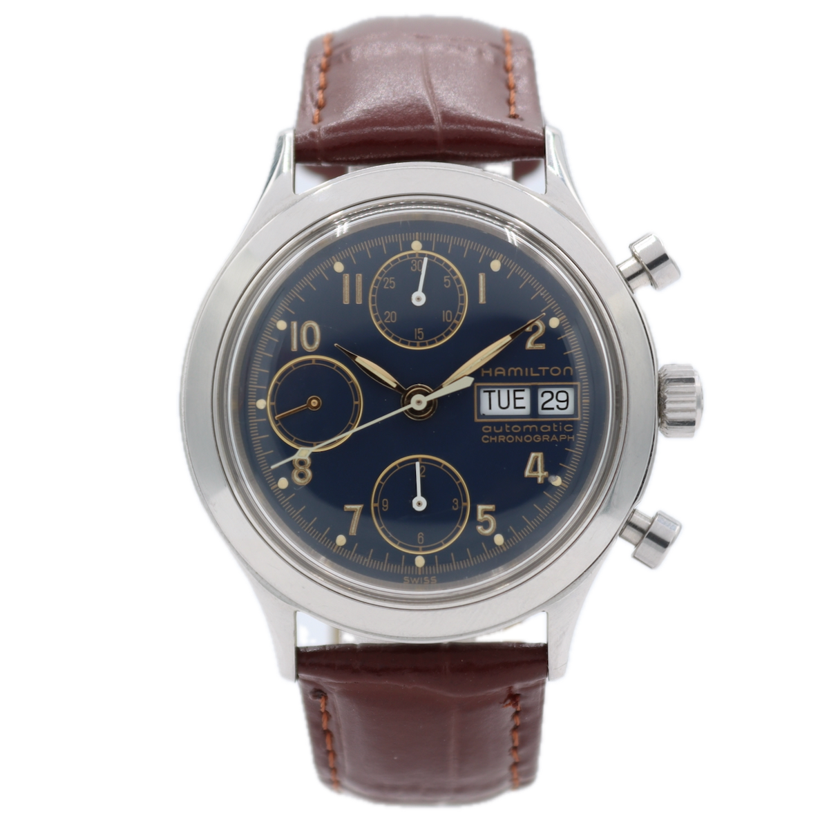 Hamilton Day Date Blue 9941