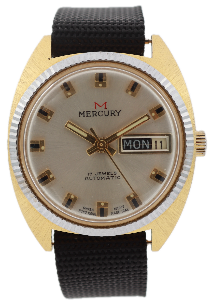 Mercury Sunburst Dial