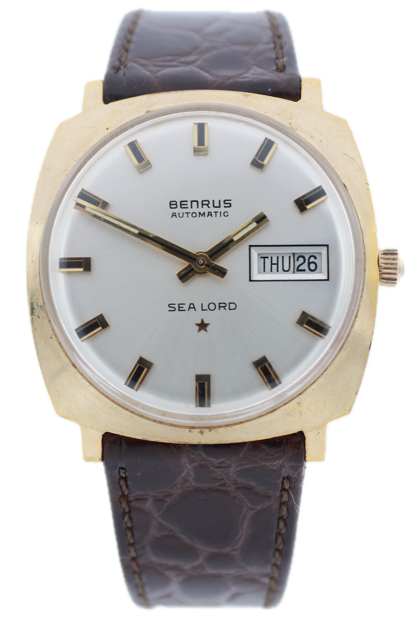 Benrus Sea Lord Sunburst Day Date
