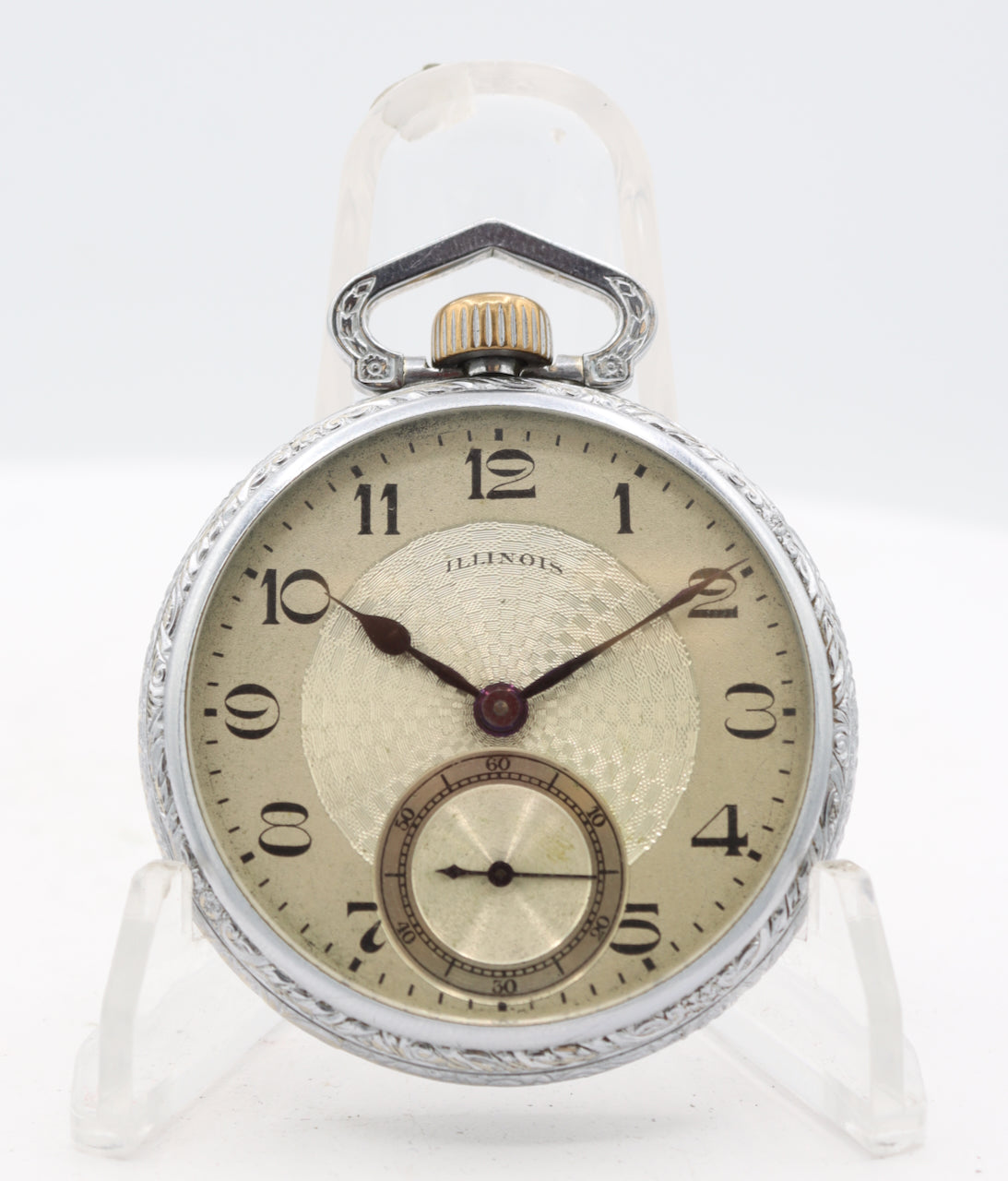 Illinois Engine Turned Dial 1925