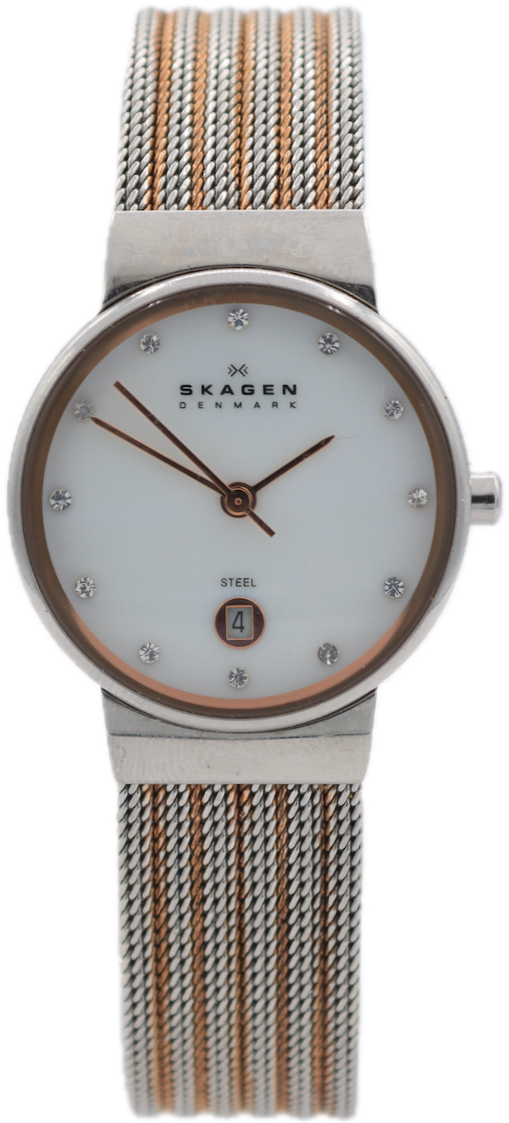 Skagen Mother of Pearl Diamonds 355SSRS