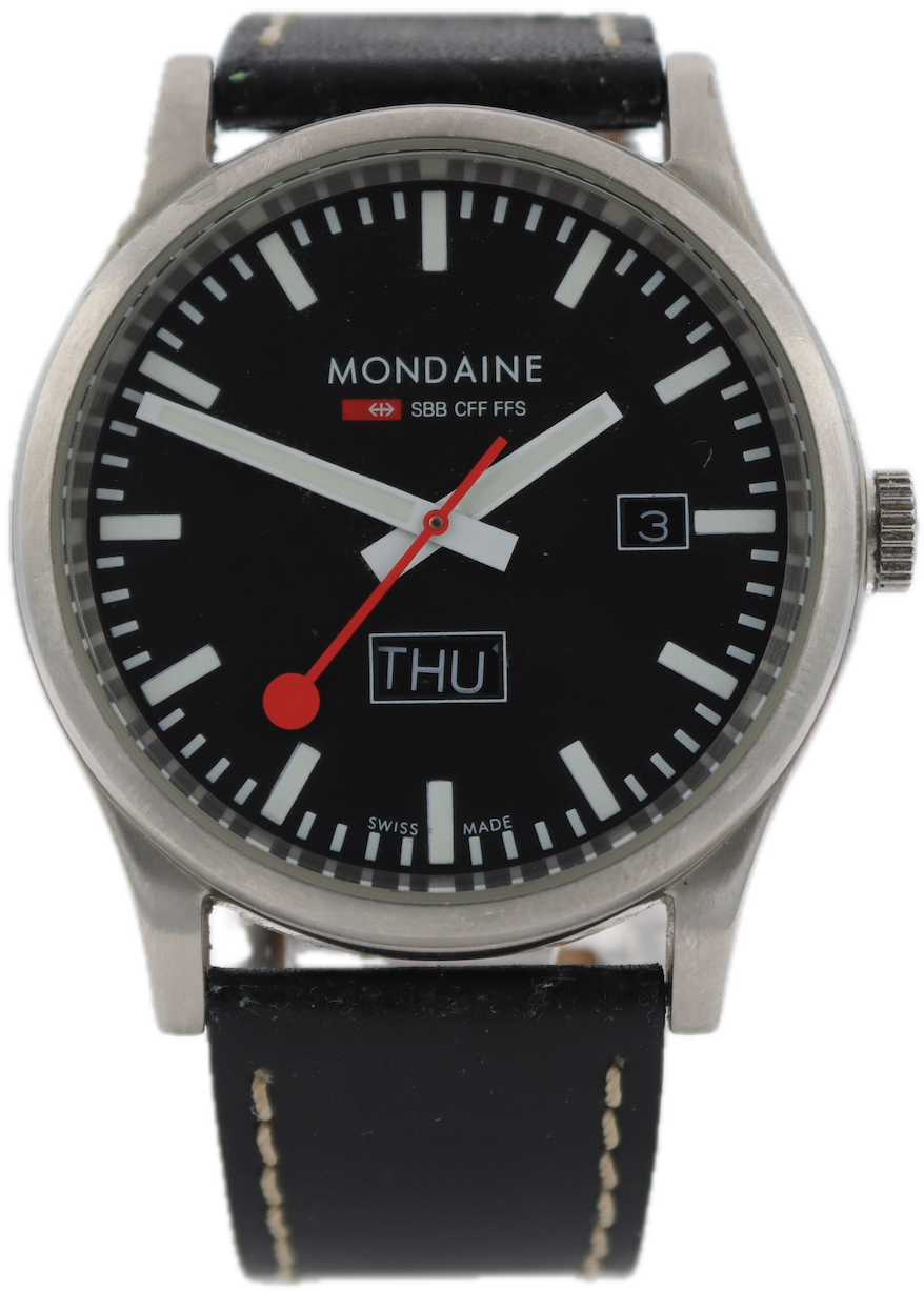 Mondaine SBB CFF FFS Railways Day Date