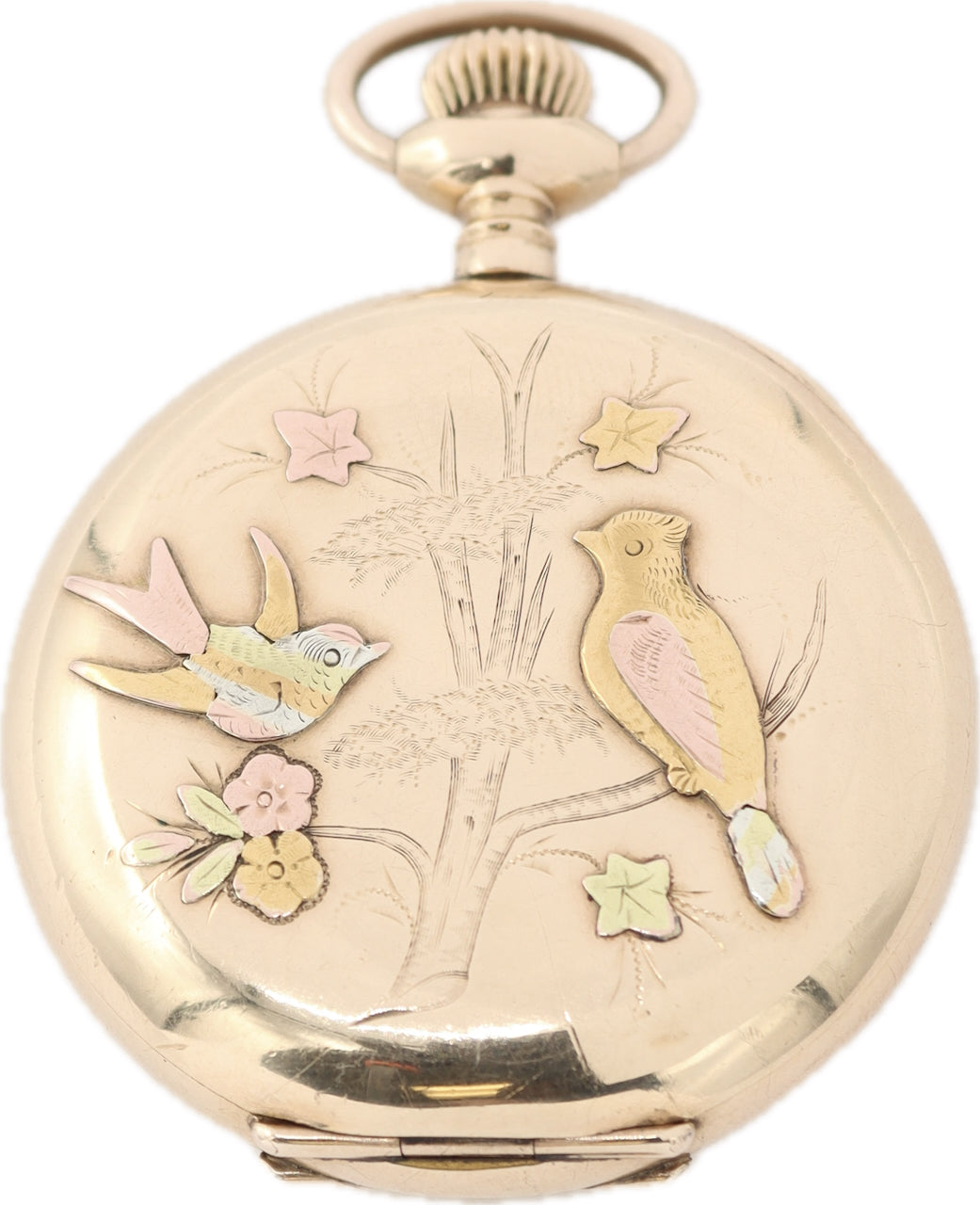 Elgin Tricolor Gold & Multicolor Dial