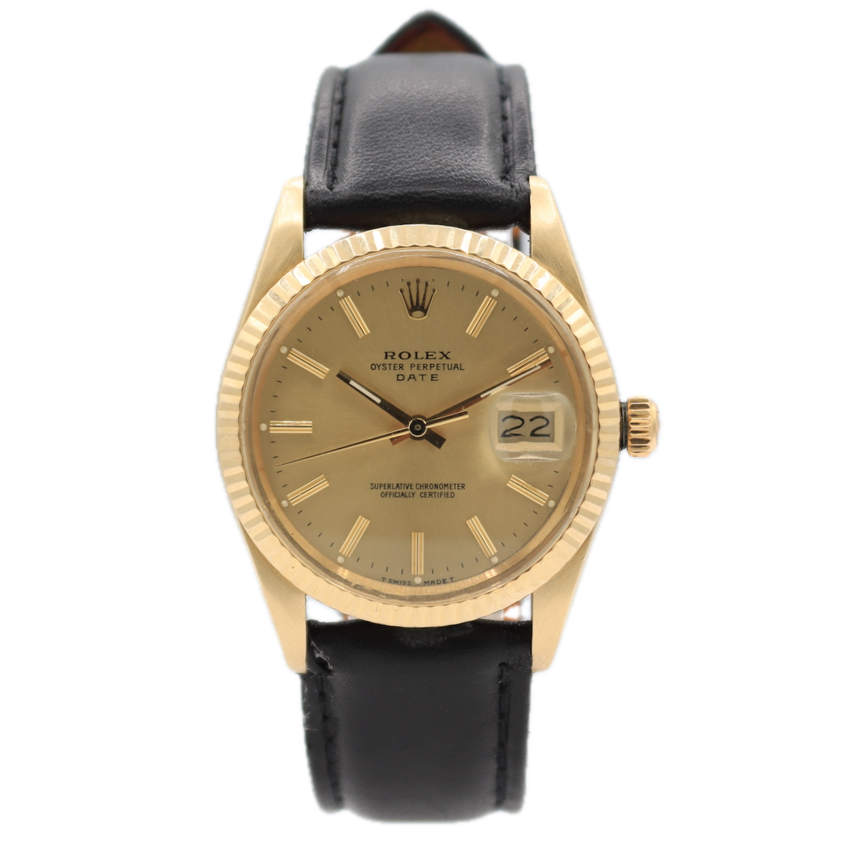 Rolex Champaign Gold 15037 1987