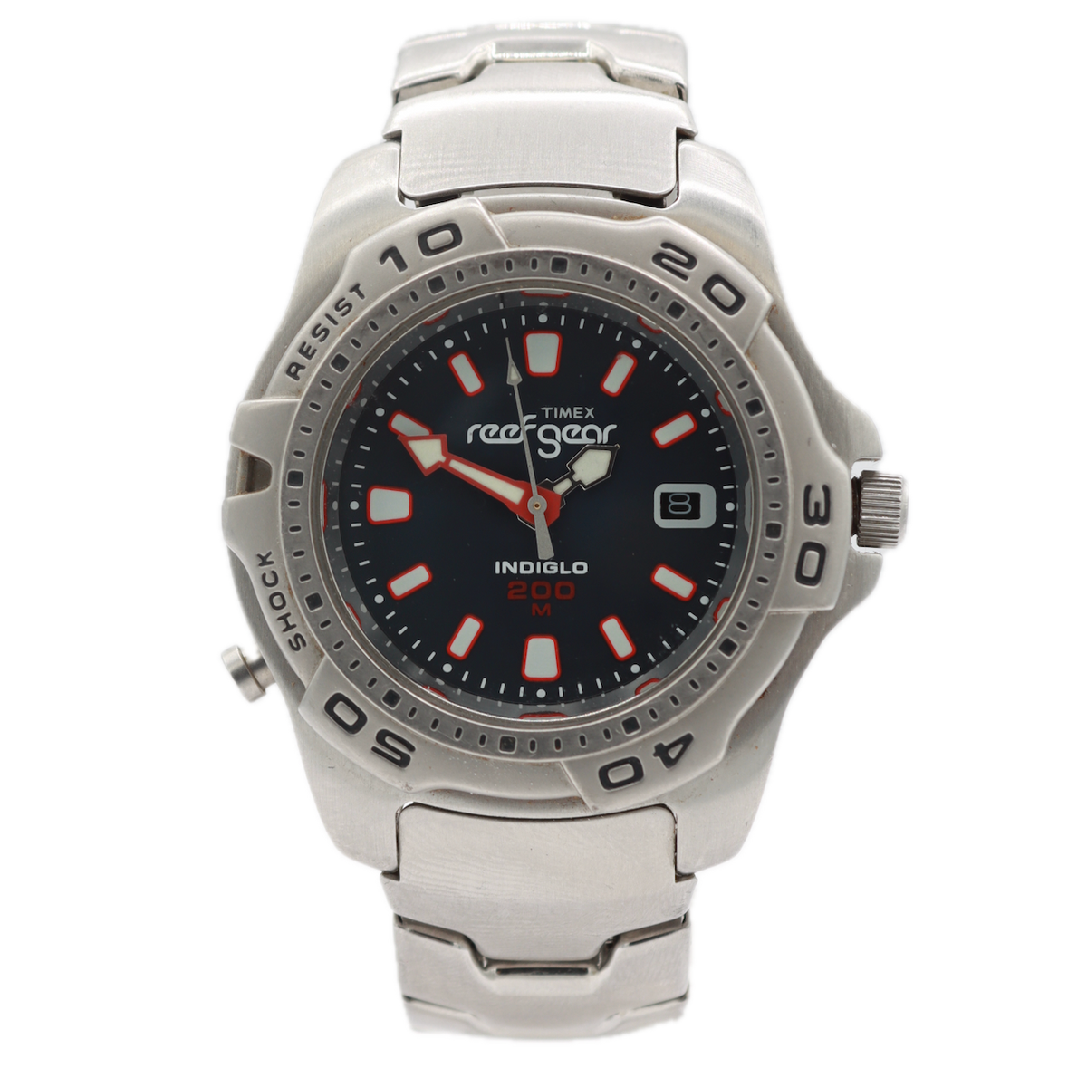Timex Reef Gear Indiglo Date 1962