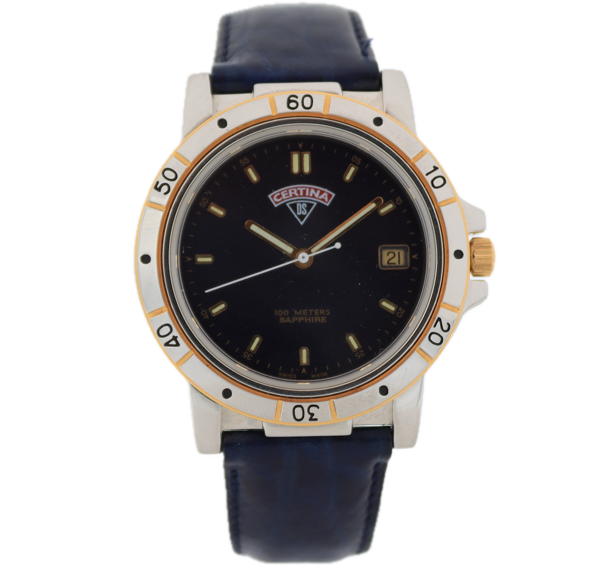 Certina DS Blue Date Dial 115 7023/ 44