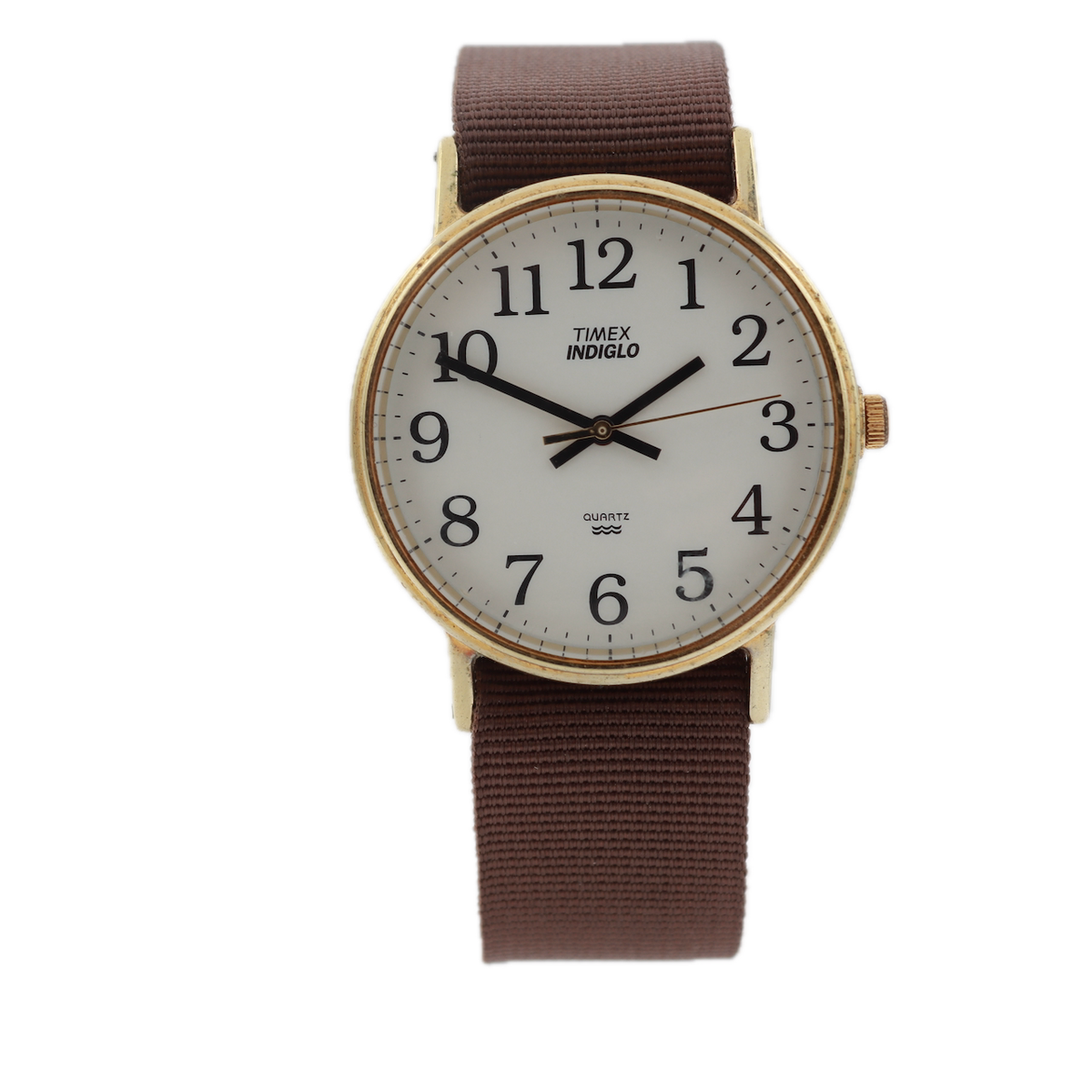 Timex White Dial Indiglo